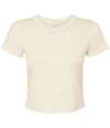 BL1010 1010 Bella Ladies Micro Rib Baby T-Shirt solid natural blend colour image
